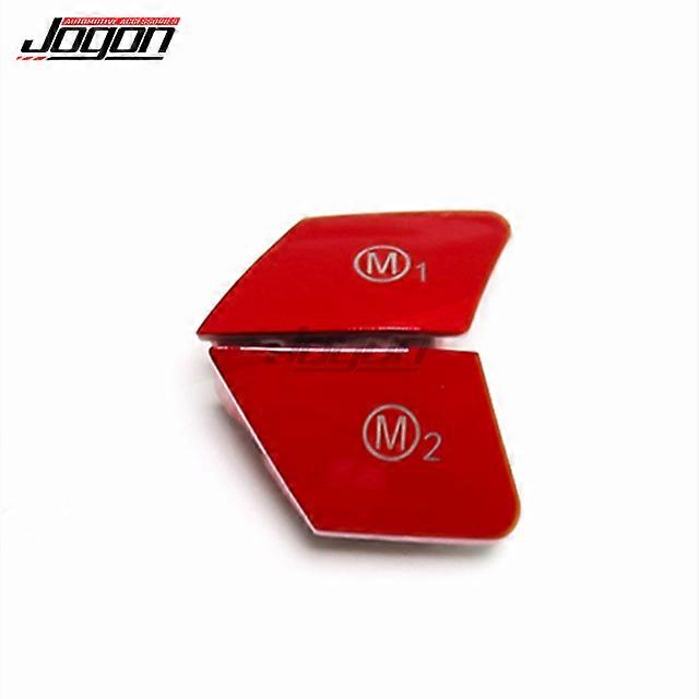 Replace Car Steering Wheel M1 M2 Button Switch Cover Trim For Bmw X5 F15 X6 F16 F20 F22 F30 F10 F12 F80 F87 F82 X5m X6m - Steering Wheels & Horns