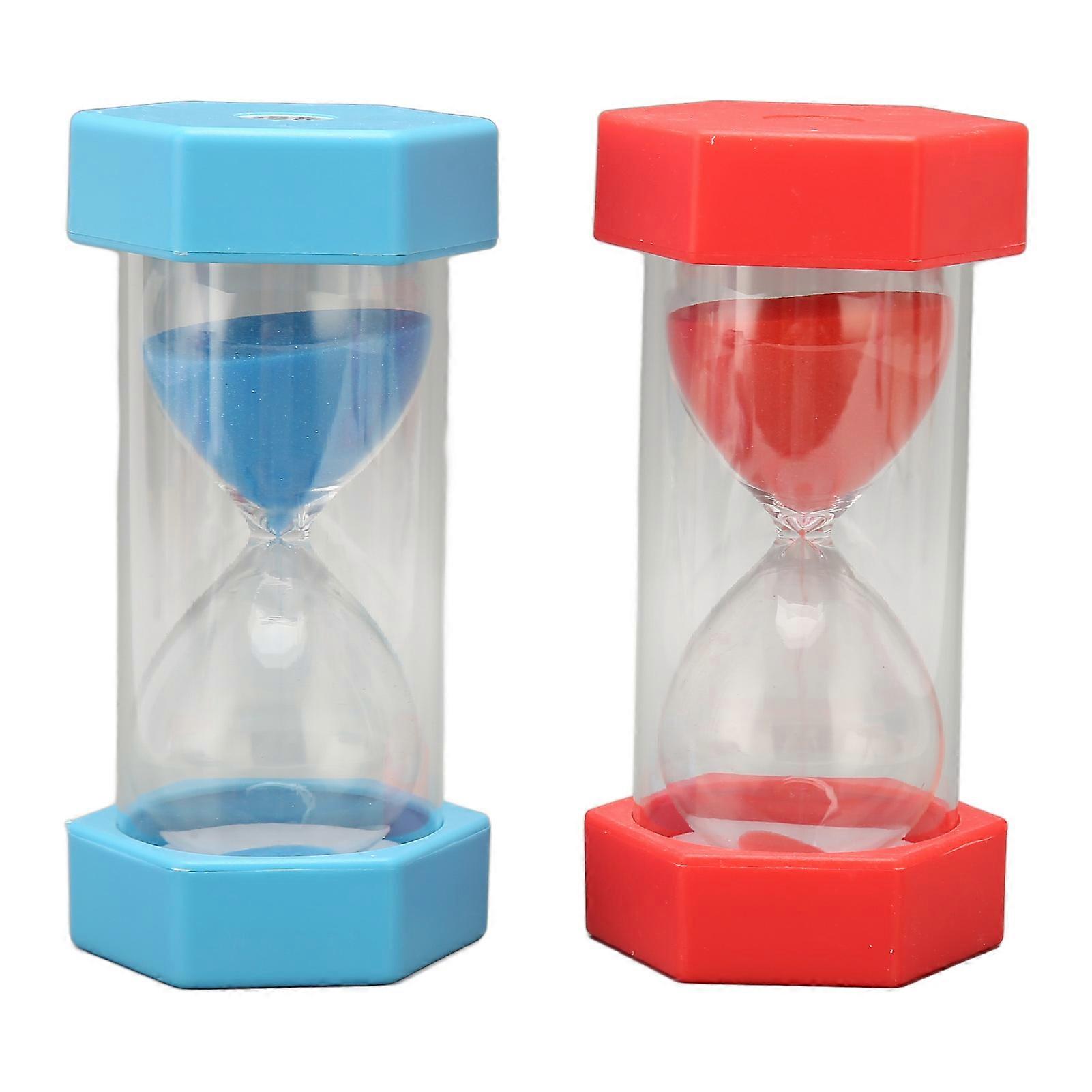 2Pcs Sand Timer 45 Minutes Hourglass Sandglass Timer for Kids Games Classroom Home Kitchen Office Use