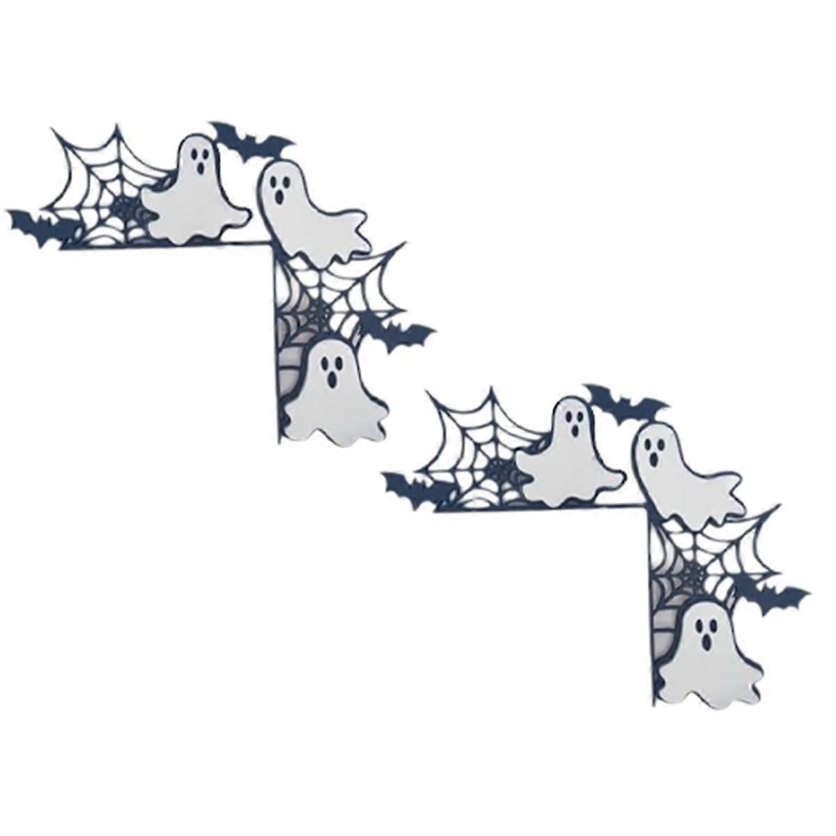 زخرفة إطار باب الهالوين ، علامة زاوية باب الهالوين ، تمثال زخرفة إطار الباب ، A3