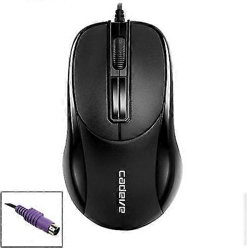 2 Pcs Cadeva 006 3 Keys Wired Mouse Household Computer Mouse