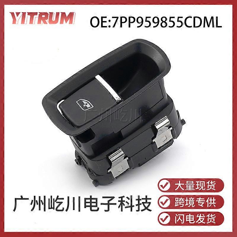7PP959855CDML Suitable for Porsche car window lift switch electric window adjustment switch