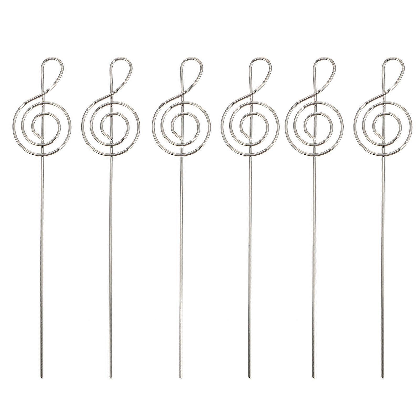30Pcs Table Number Holder Wire Clips Decorative Picture Memo Note Photo Clips