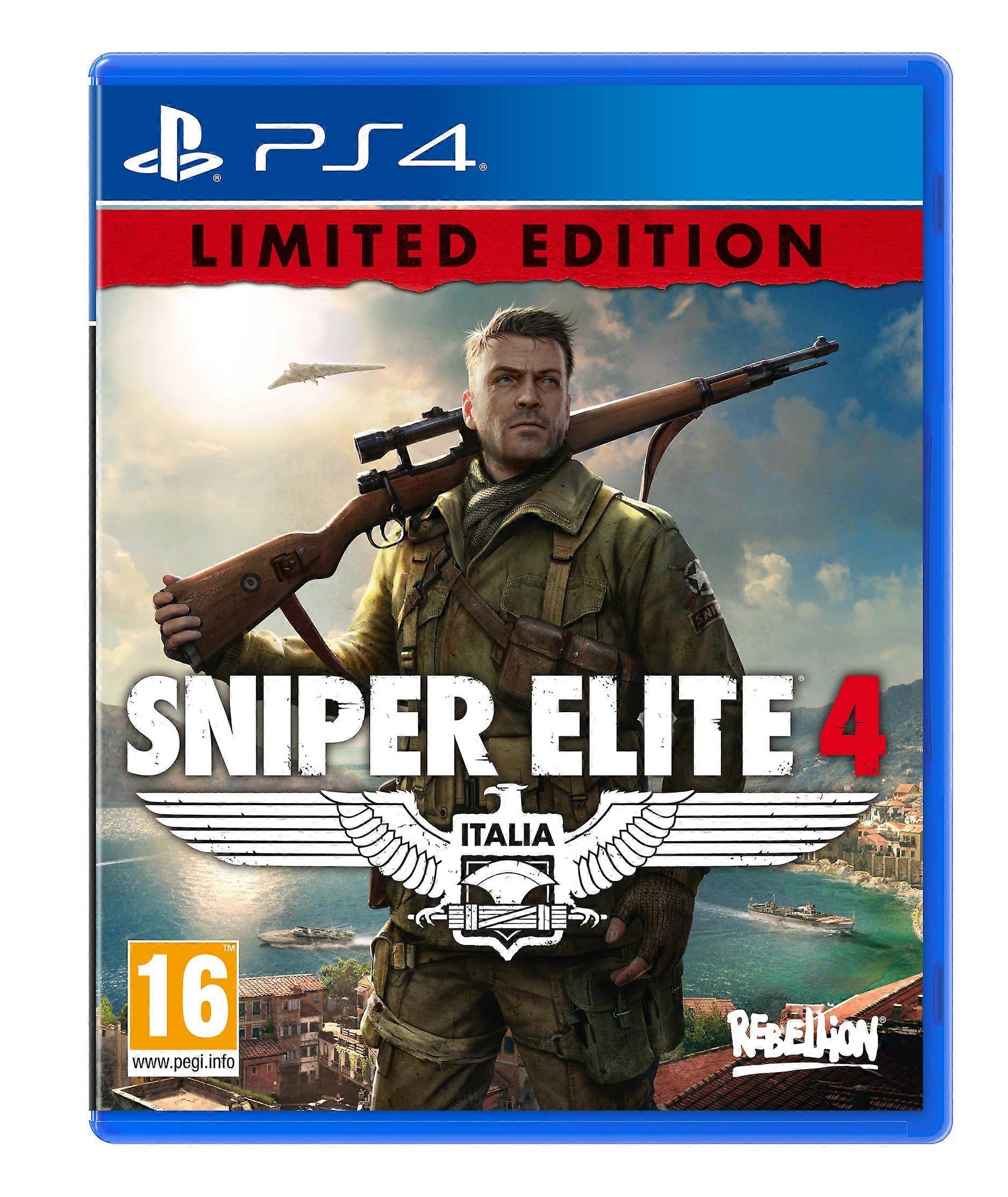 Sniper Elite 4 - Limited Edition (PS4) - New & Sealed
