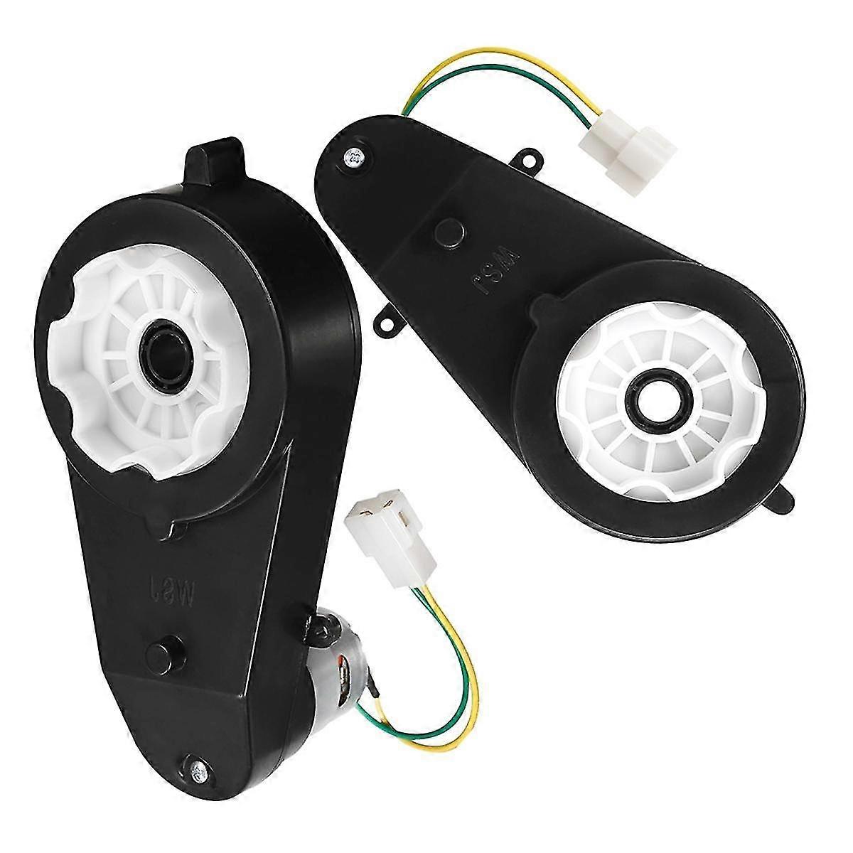 24 فولت أطفال ركوب على علبة التروس السيارة 30000 دورة في الدقيقة المحرك 2 قطعة محرك كهربائي علبة التروس الدراجات النارية عالية السرعة Rs55