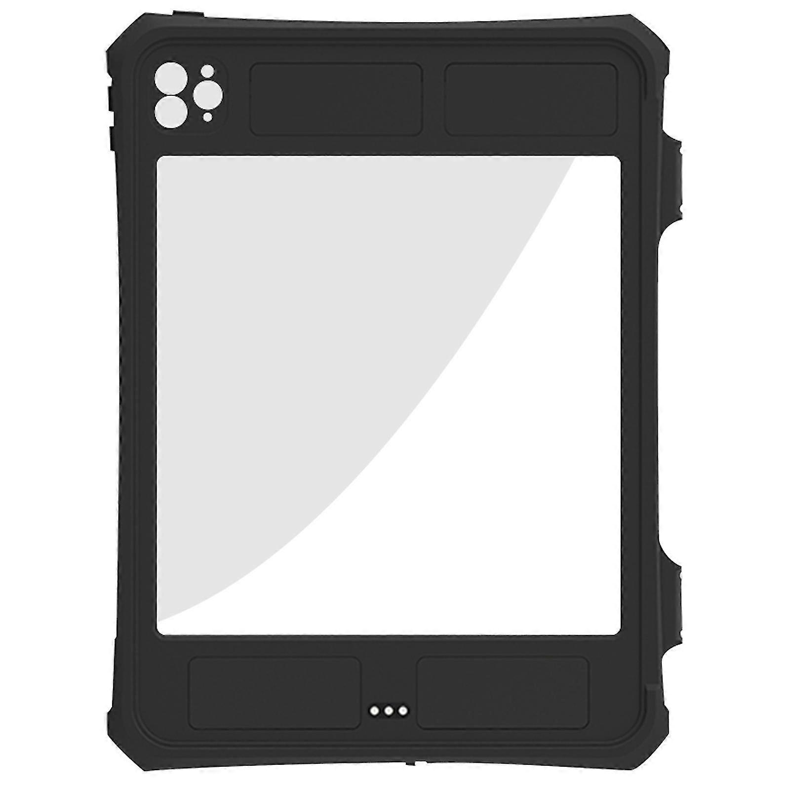 Complete Case for iPad Pro 11 & Pro 11 M2 2022 Waterproof IP68 Redpepper Black