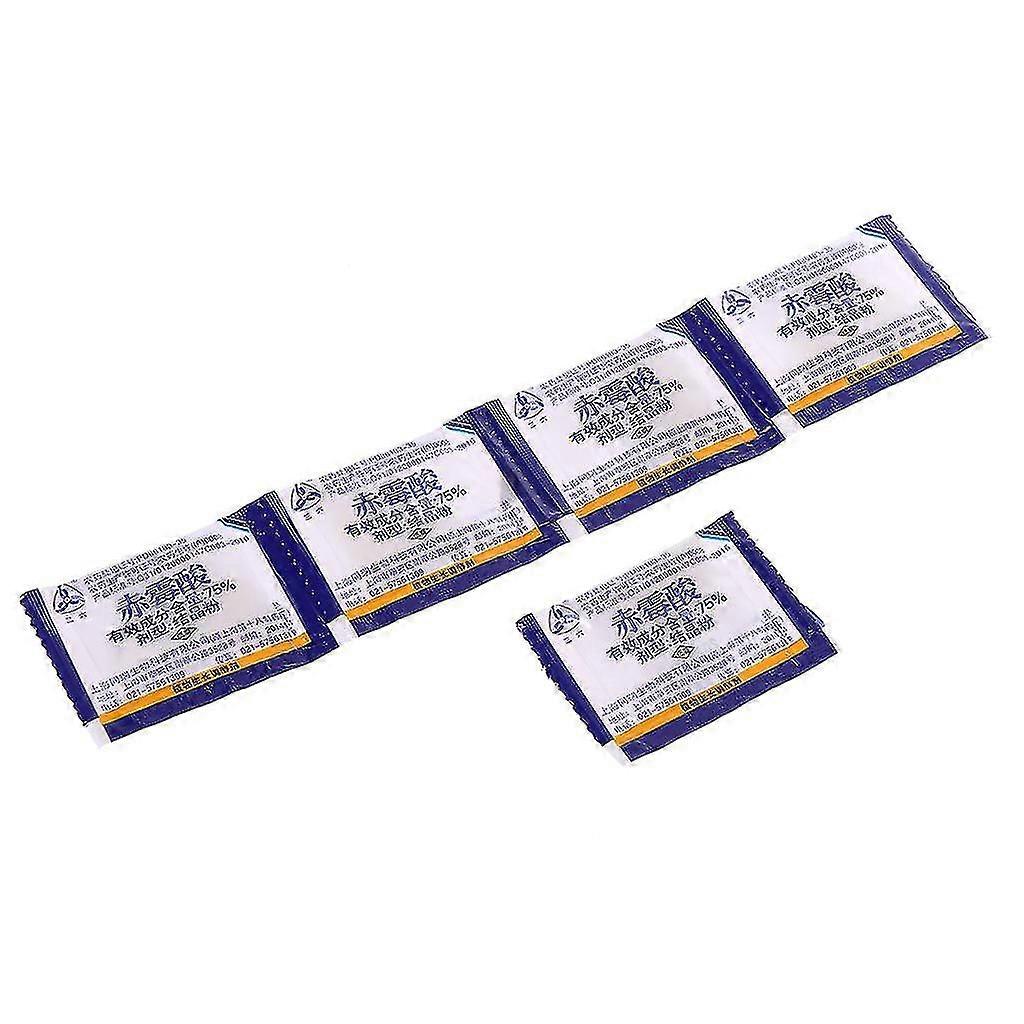 5 قطع حديقة حمض الجبريليك Ga3 75٪ مسحوق نمو نبات أبيض قابل للذوبان في الماء عالي الجودة