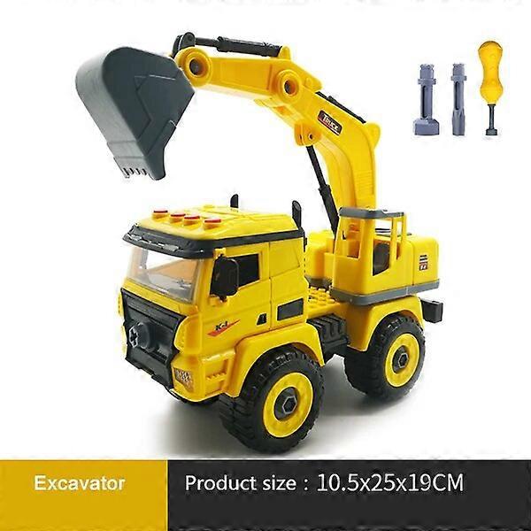 Nut Disassembly Loading Unloading Engineering Truck Excavator Bulldozer Child Screw Boy Creative Tool Education Toy Car Model