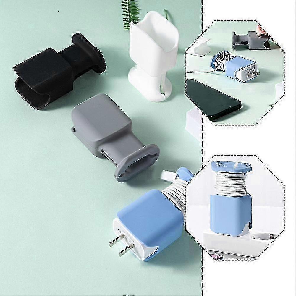 2 in 1 Charger Silicone Protective Case USB-C Data Cable Winder Anti-Break