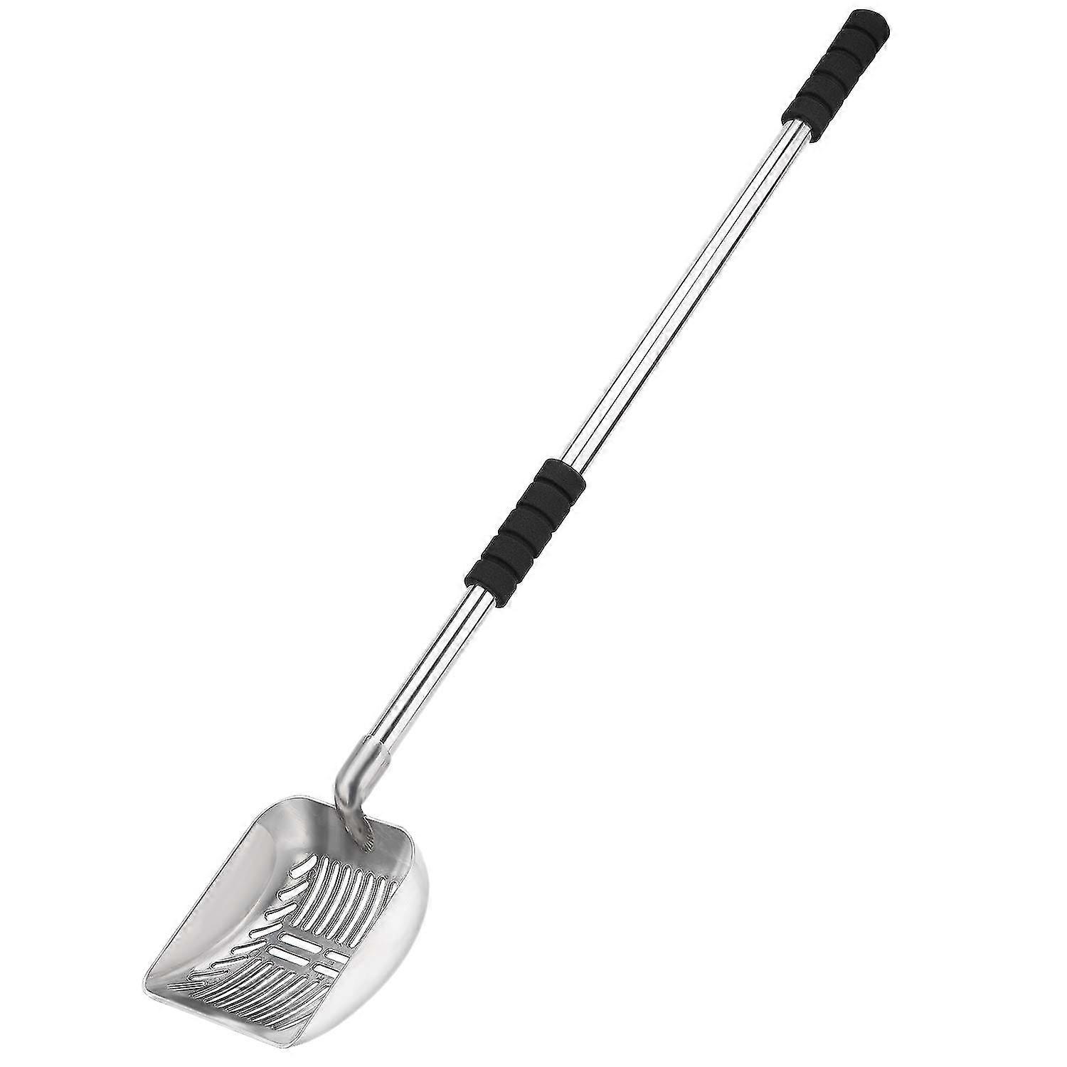 cat litter scoop with deep shovel and long handle detachable