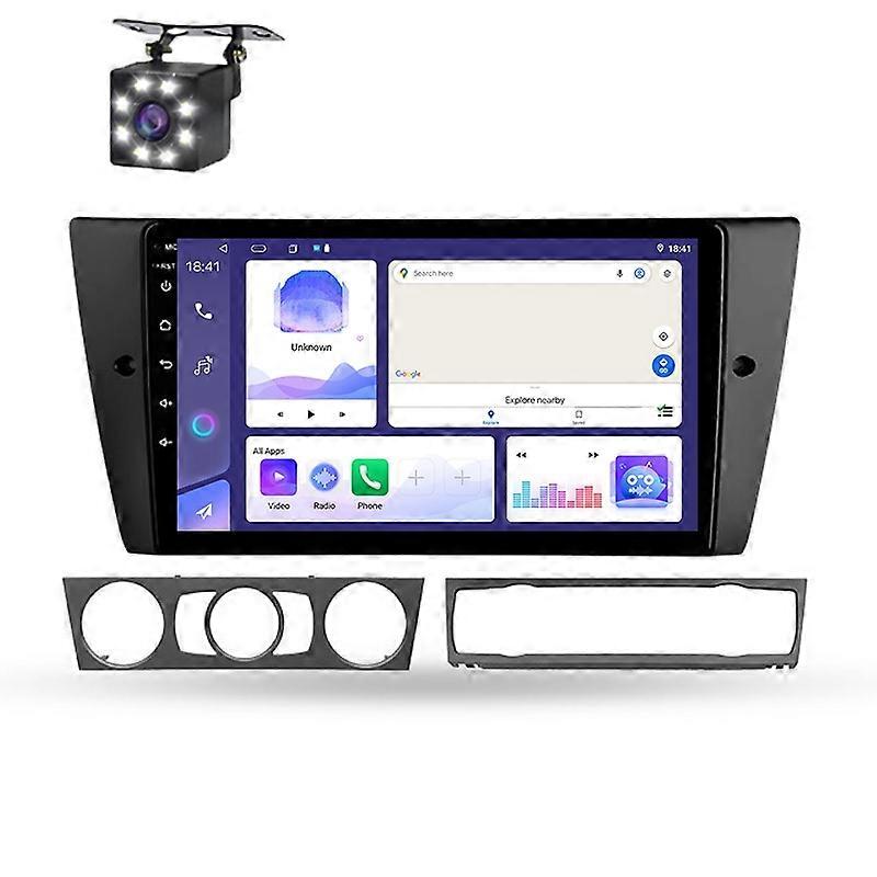 Radio auto Android 14 pentru BMW Seria 3 E90 E91 E92 E93 2006-2012 Player multimedia auto