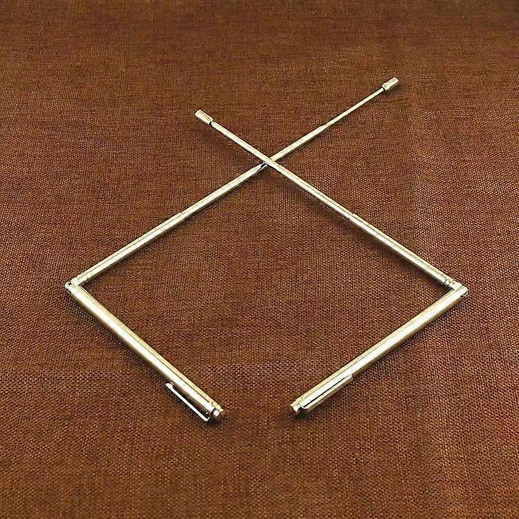 Brass Dowsing Rods with Smooth Movement for Tracing Spiritual Energy Chi Ghost Hunting Water Divining Finding Gold Locating Lost Items