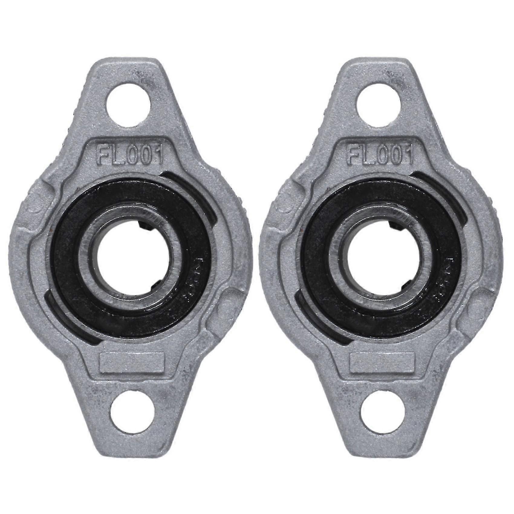 Fl001 Zinc Alloy 12mm Bore Self Aligning Pillow Block Bearing Flange