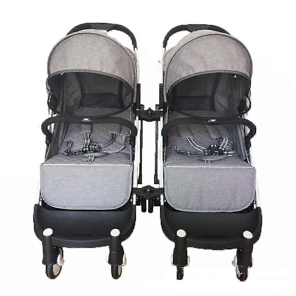 3pcs Twin Baby Stroller Connector Joint Linker Secure Double Pushchair Coupler