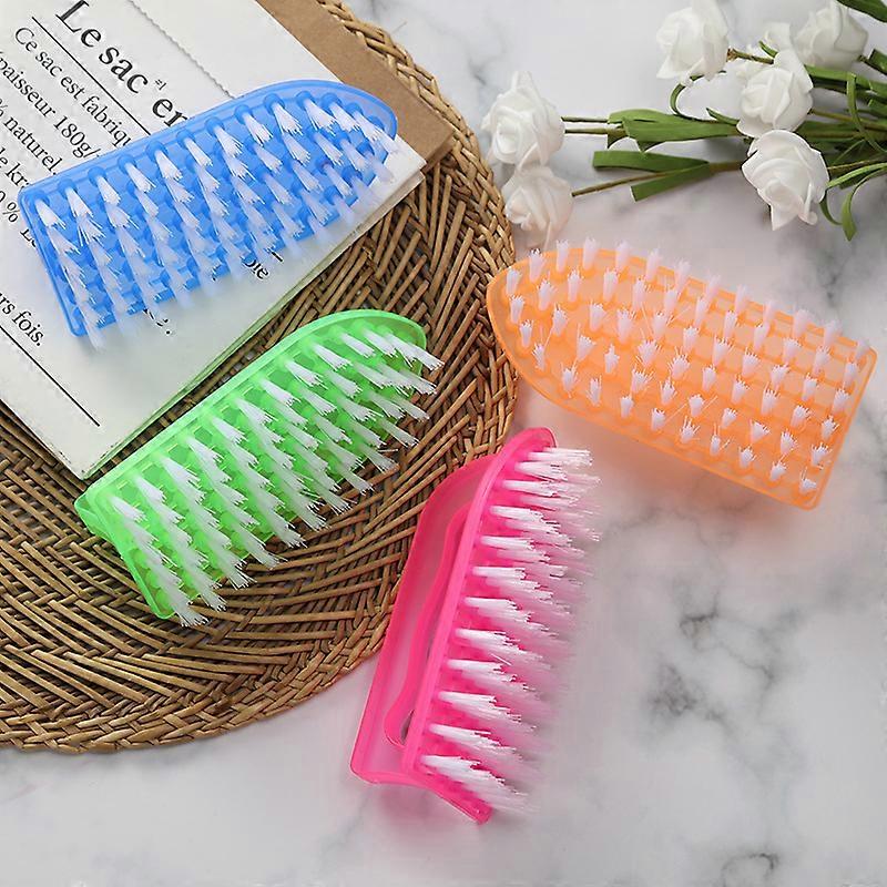 Shoe brush made of plastic