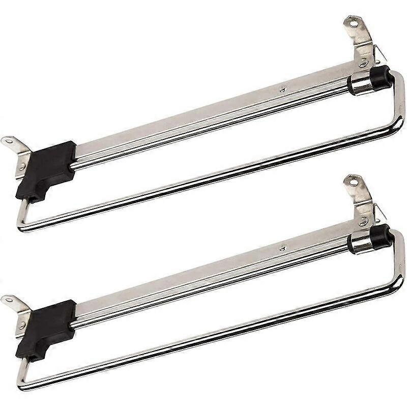 2 pcs Sliding Coat Hanger Rack Telescopic Coat Rack Pull-out Clothes Rack 250 Mm
