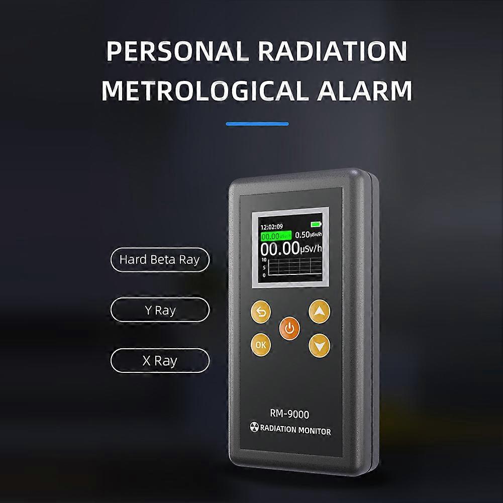 Portable Geiger Counter Nuclear Radiation Detector Dosimeter X  -rays Detect Tool Geigercounter Radioactive Tester Sound Alarm