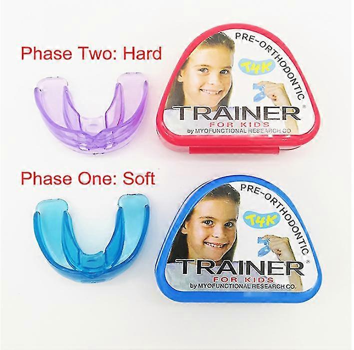 1 καθορισμένος εκπαιδευτής δοντιών για τα παιδιά δόντια ορθοδοντική οδοντική ευθυγράμμιση τιράντες ευθυγράμμισης επιστόμια