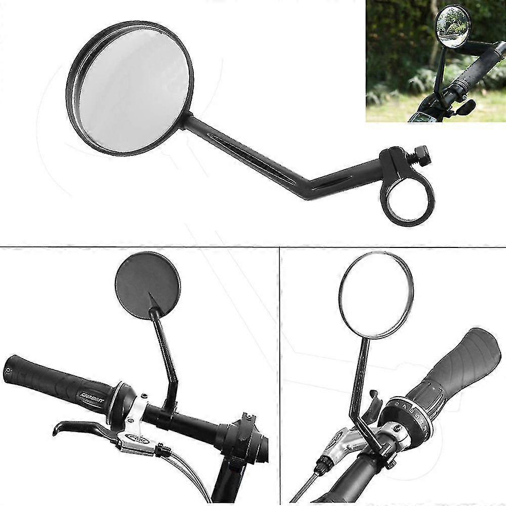1pc Cycling Bike Bicycle Handlebar Flexible Safe Rear View Rearview Mirror
