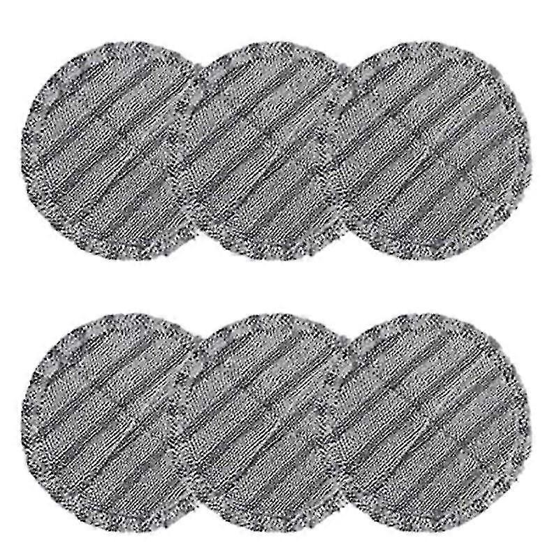6pcs Replacement Mopping Pads Compatible With V7 V8 V10 V11 Electric Mopping Vacuum Brush Cleaner