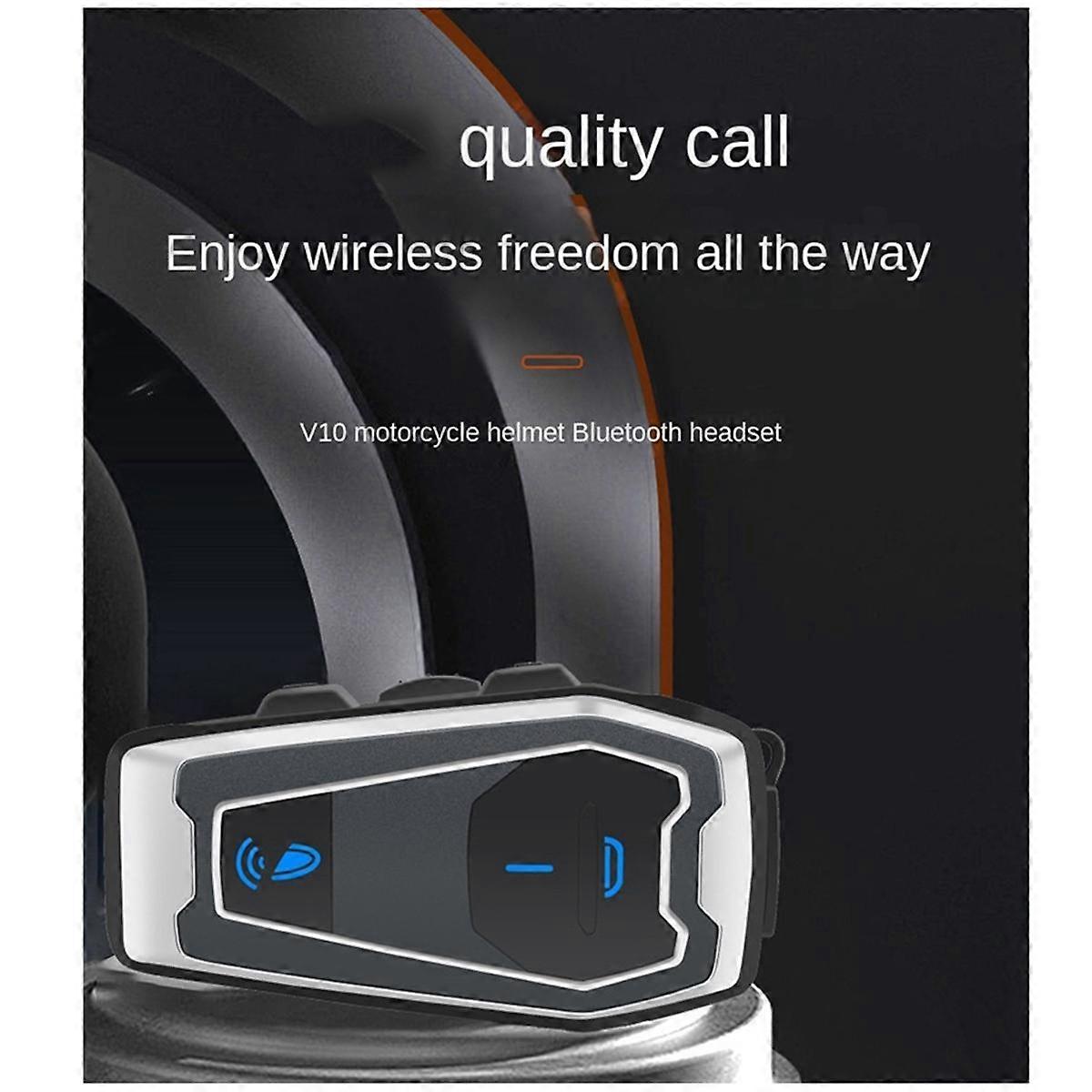 Motorcycle Helmet Bluetooth Headset Noise Reduction Hands-Free Call GPS Automatic Answer Navigation