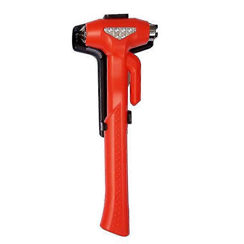 ウィンドウホールパンチカー緊急安全ハンマー(1個入り) レッド