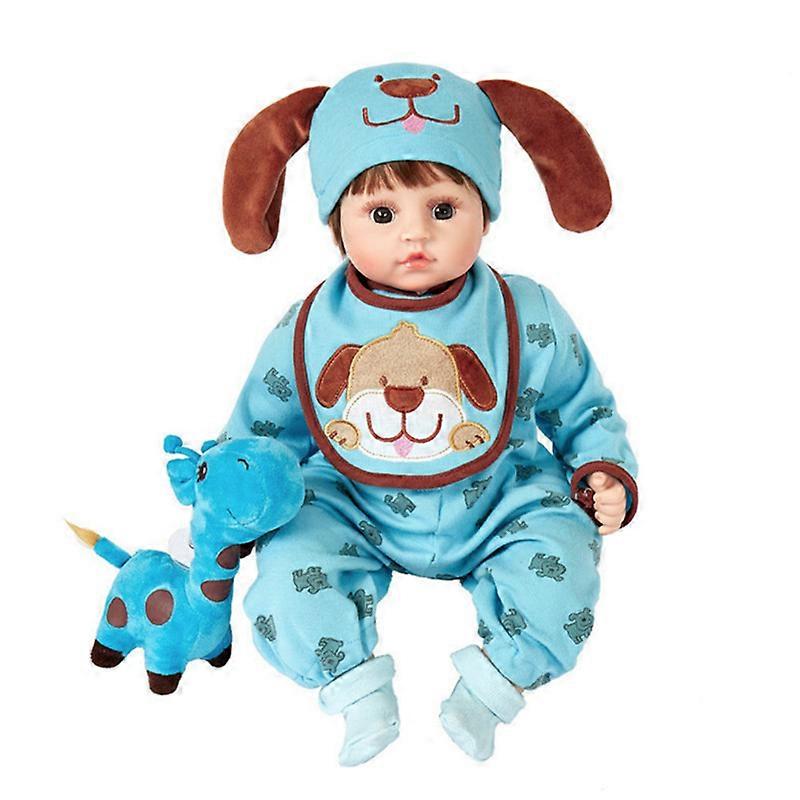 MIMIGO Reborn Baby Dolls Toddler with a hat - Realisitc Reborn Girl Doll Weighted Lifelike with Soft Silicone Body Gift Set for Children Age 3+
