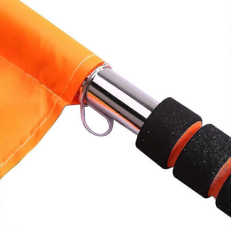 2pcs Linesman Referee Flags Highly Visible, Red Yellow Checkered Hand ...