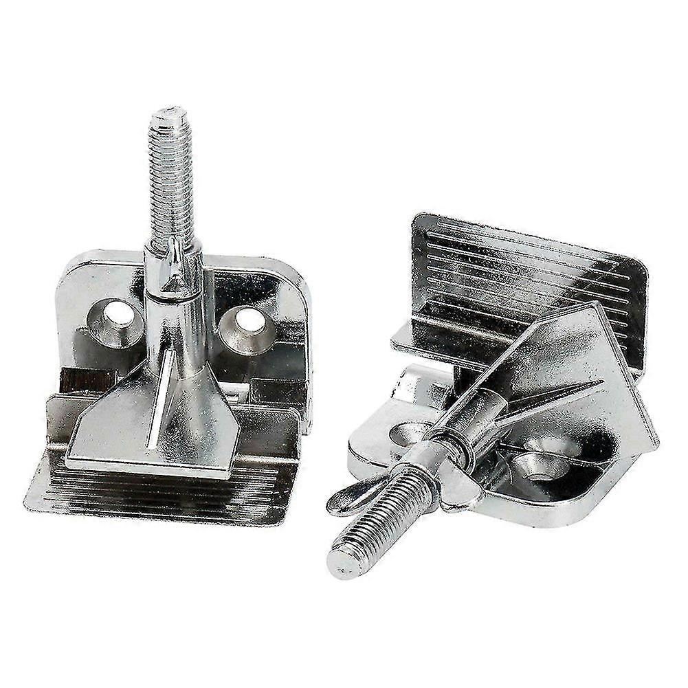 2pcs Metal Frame Hinge Clamp Durable Diy Thumbscrew Screen Printing Hobby Fixing Parts Squeegee Fastening Butterfly Emulsion