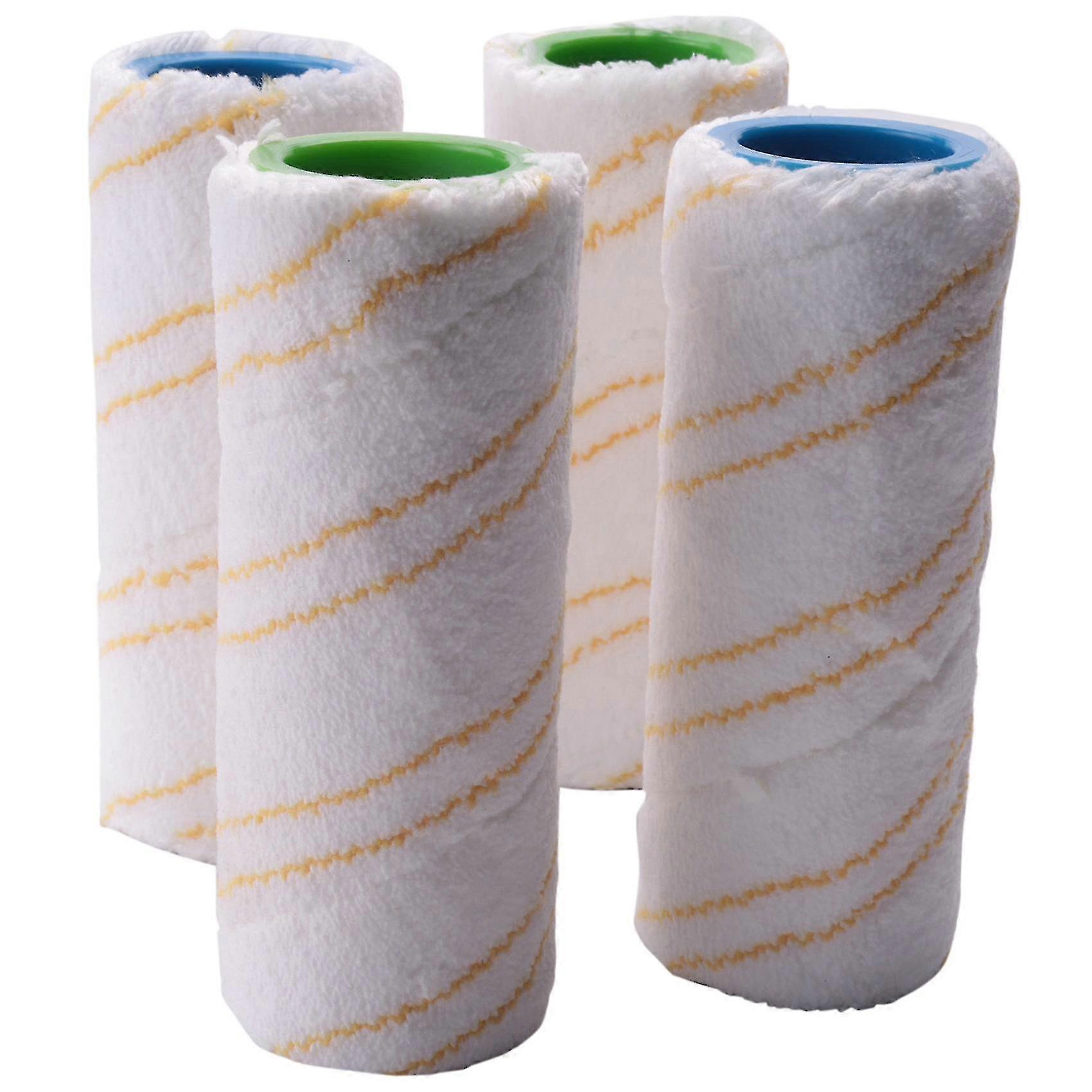 4 Pieces Set Of Rollers For Karcher Fc5 Fc7 Fc3 Fc3d Cleaner 2 Yellow