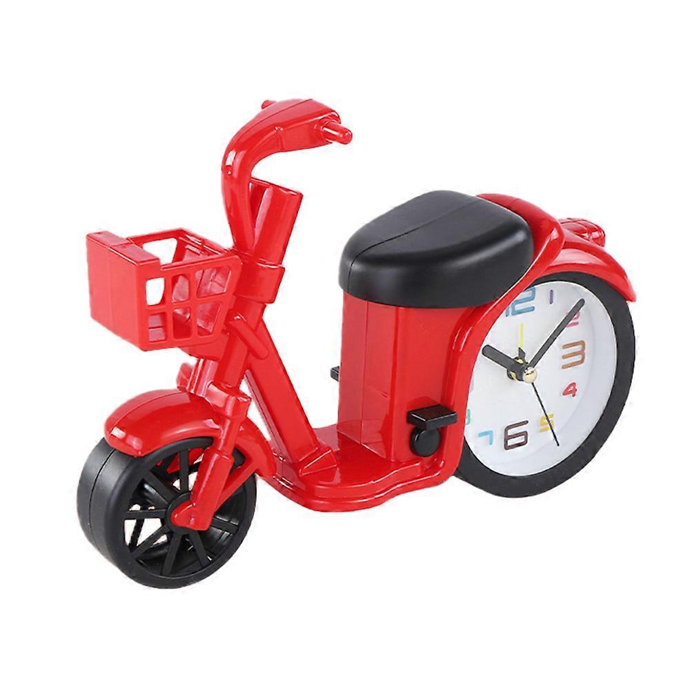 Motorcycle clock creative desk alarm clock school season gift