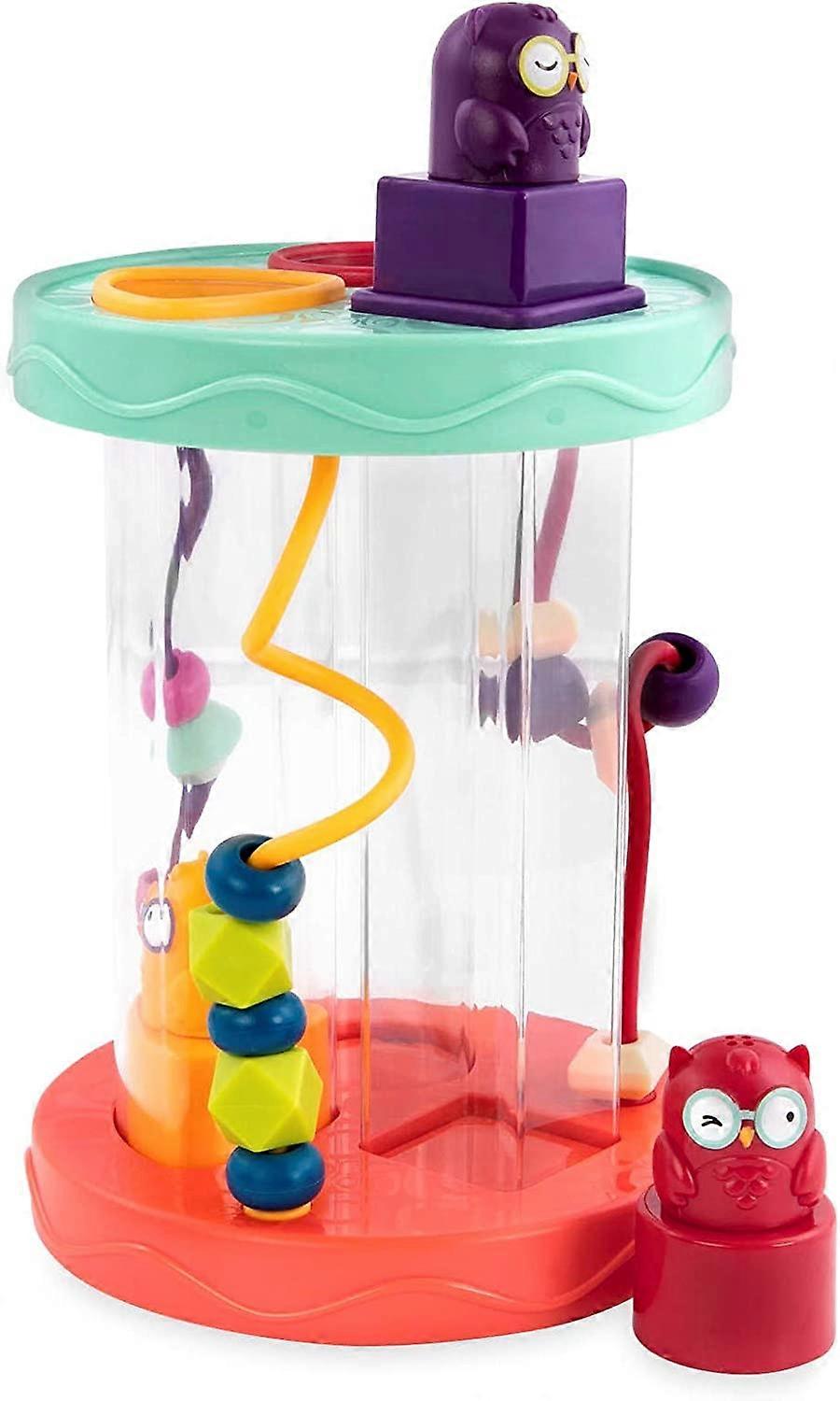 Toys  Shape Sorter  Sorting Toy with 3 Owls  Colorful Shapes, Bead Maze & Fun Sounds  Developmental & Educational Game for Babies & Toddlers