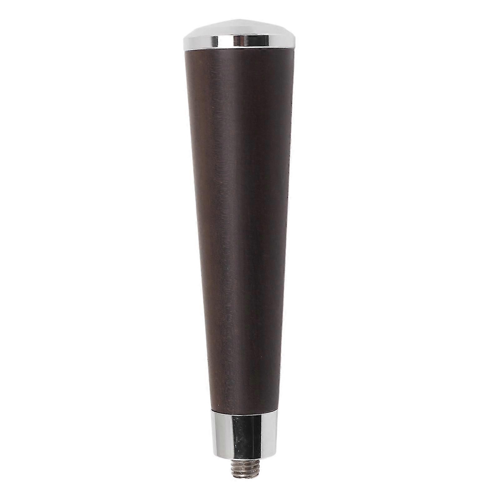 Black Rosewood Coffee Portafilter Handle - M10 Thread, Ergonomically Smooth Wooden Replacement for Coffee Filter