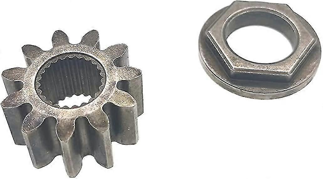 (Aleko) Hex Flange Bearing Sprocket And Hex Flange Bearing Kit 2Pcs Replacement Mower Accessories