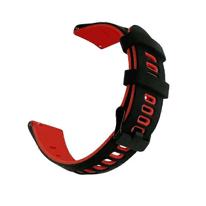Double Color Silicone Strap 22mm