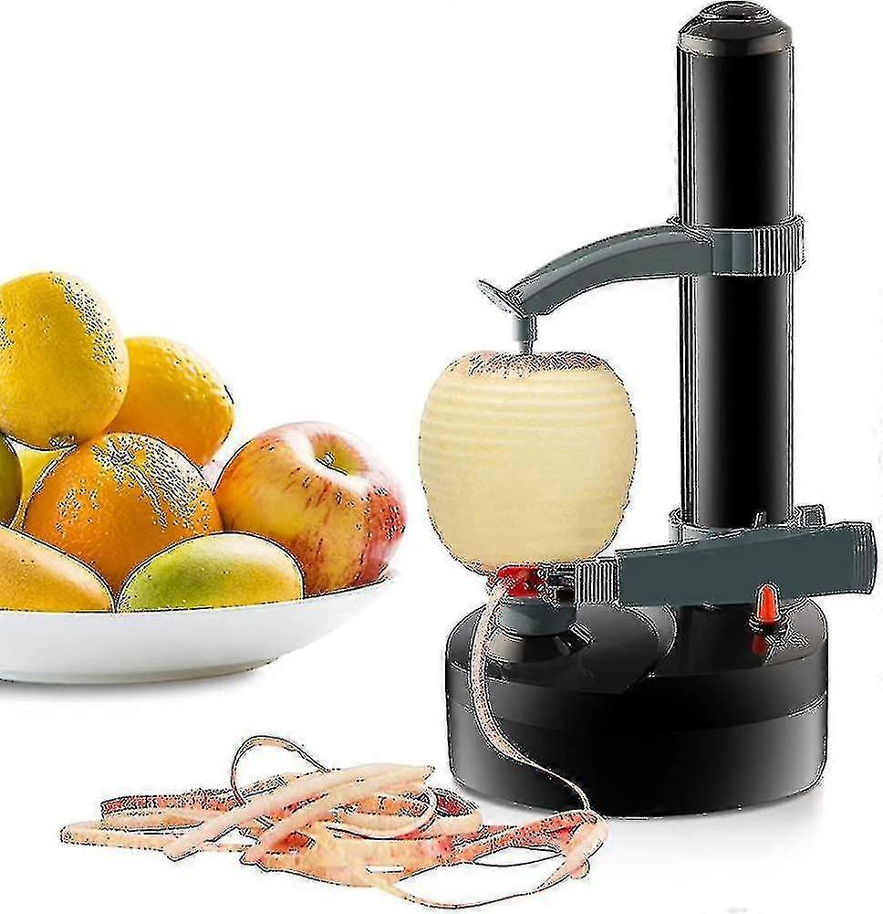 Elektrisk potet peeler multifunksjonell automatisk rustfritt stål roterende frukt
