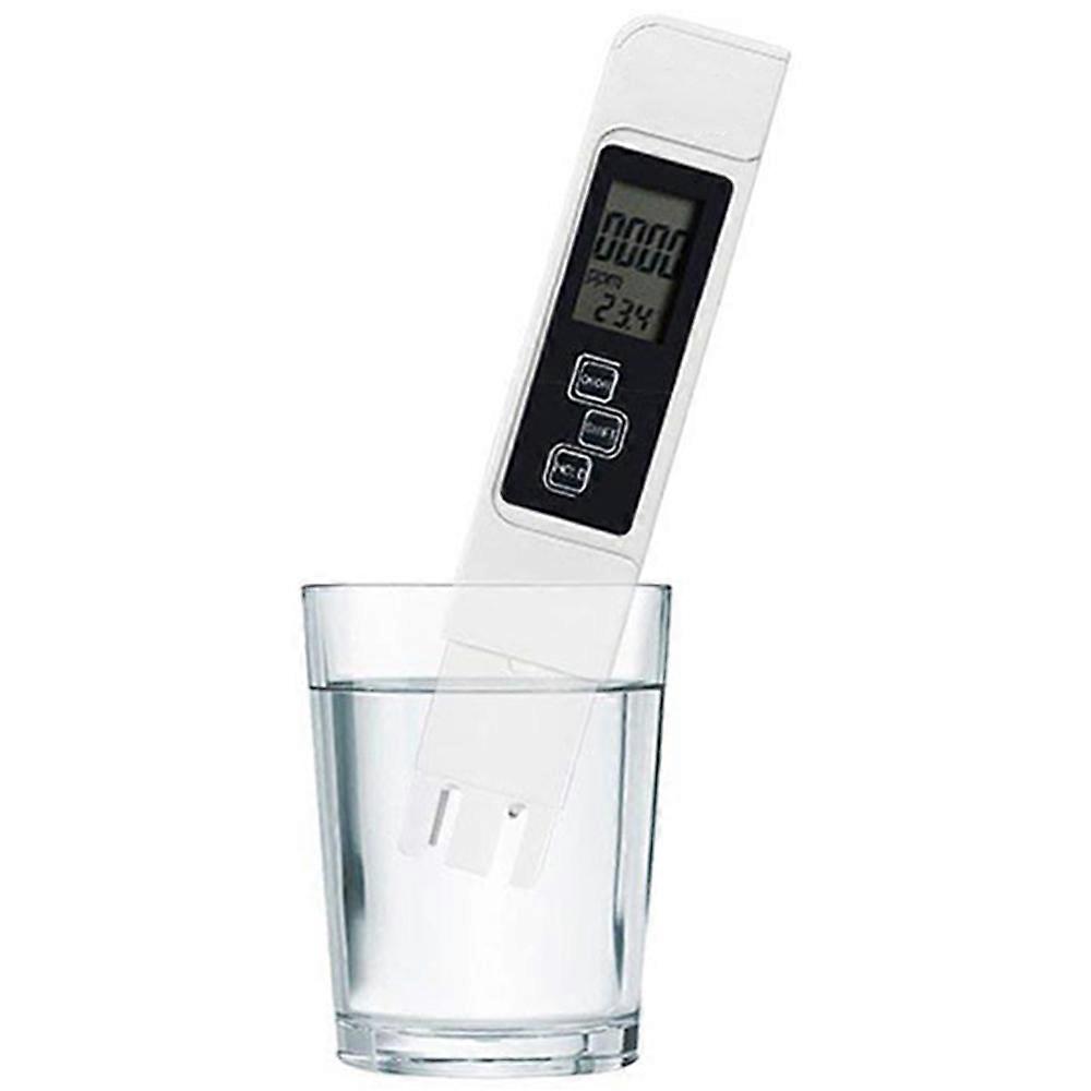 Water Quality Test, Accurate and Reliable, TDS Meter, EC Meter & Temperature Meter 3 in 1, 0-9990ppm, Ideal Water Test Meter for Hydroponics, Ro Syste