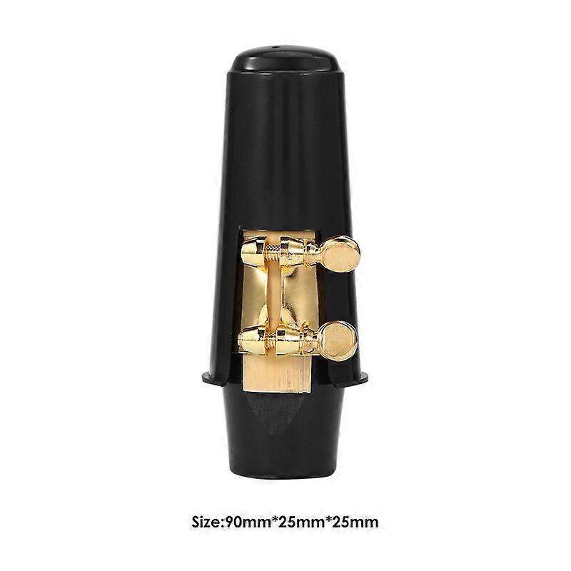 Alto Sax Saxophone Mouthpiece with Cap Patches Pads Cushions Buckle Reed Mouthpiece Sax Lightweight Portable Music Elements