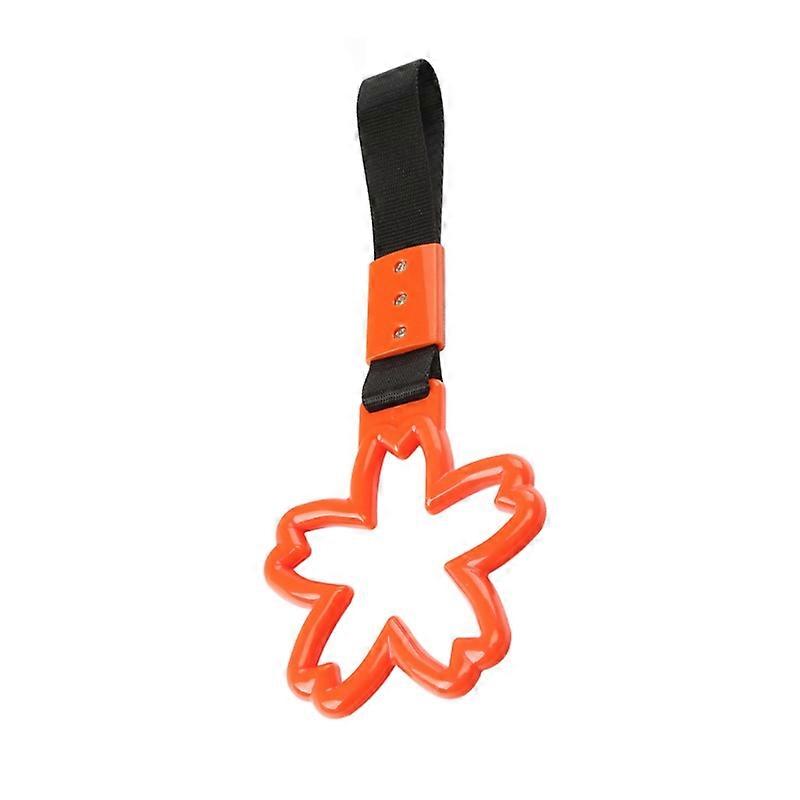 Car Warning Ring Bus Subway Hand Strap Sakura-shape Design for Rear Bumper