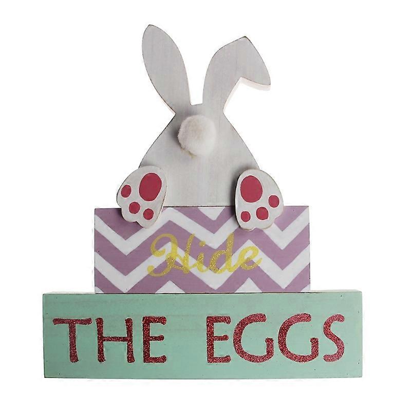 Cute Rabbit Bunny Hide the Eggs Easter Decor Valentine's Day Wedding Ornament