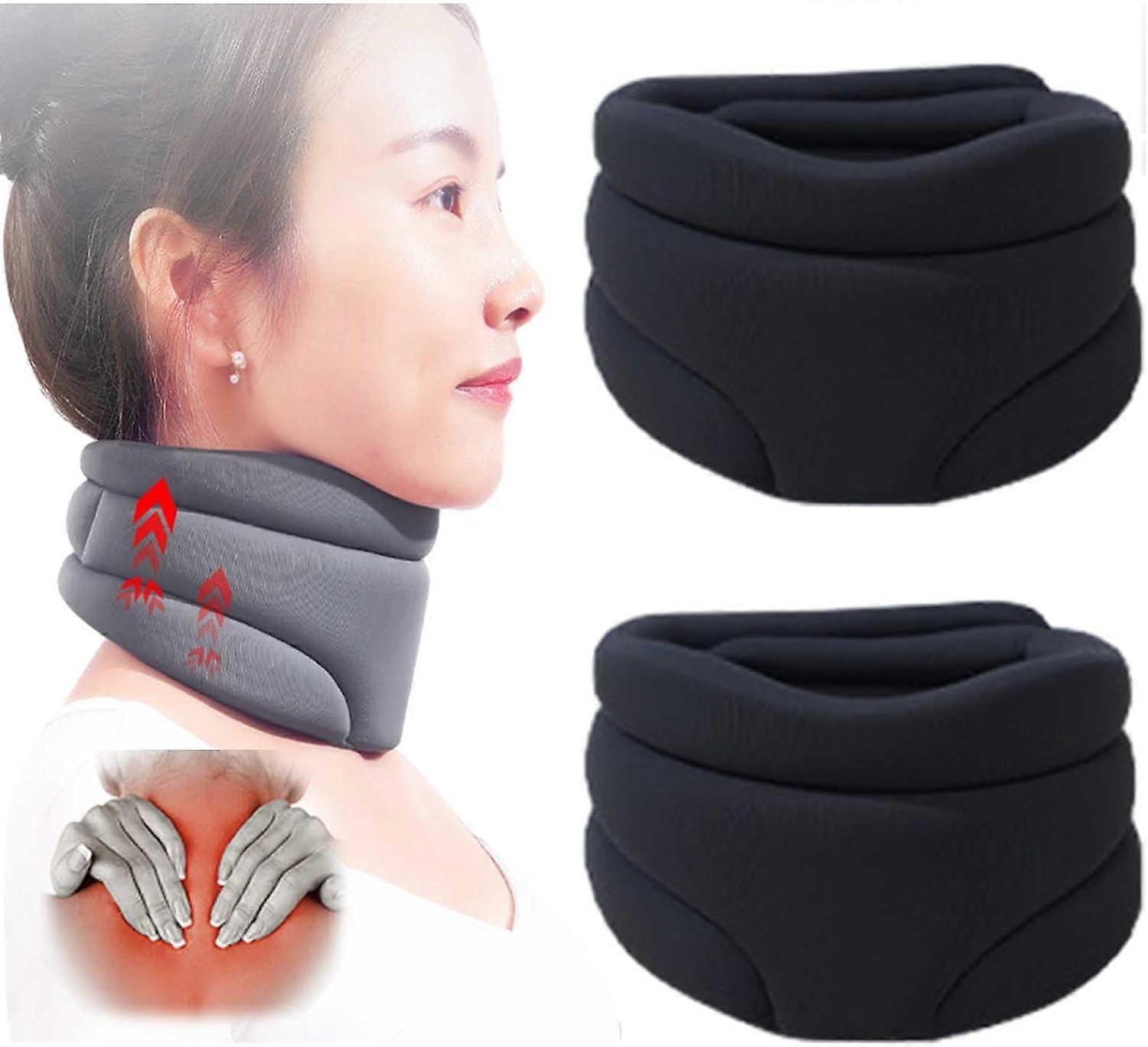 Tutore cervicale per il collo, tutore cervicale per russare, tutore per il supporto del collo, tutore per il collo per alleviare la pressione e il dolore al collo