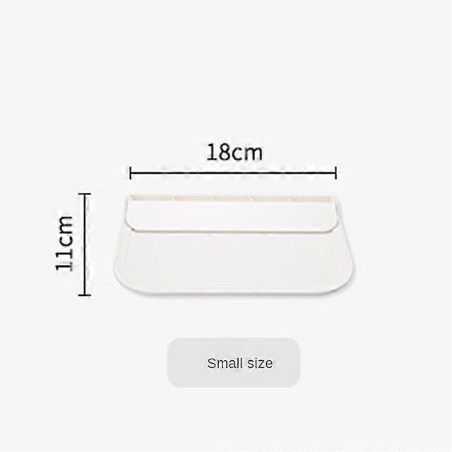 Foldable Wall Shelf Punch-Free Wall-mounted Plastic Floating Shelf Household Bathroom Accessory Toilet Towel Clothes Storage Rack