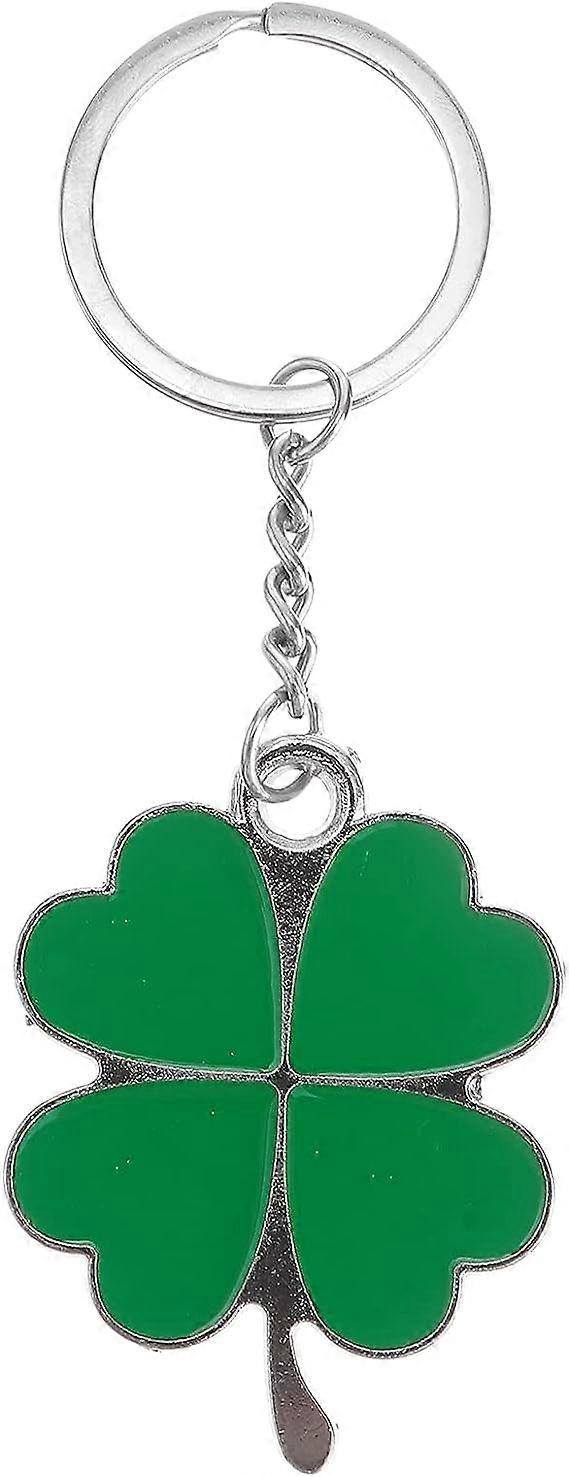Gift Keychain Lucky Four Leaf Clover Fortune Keychain Keychain