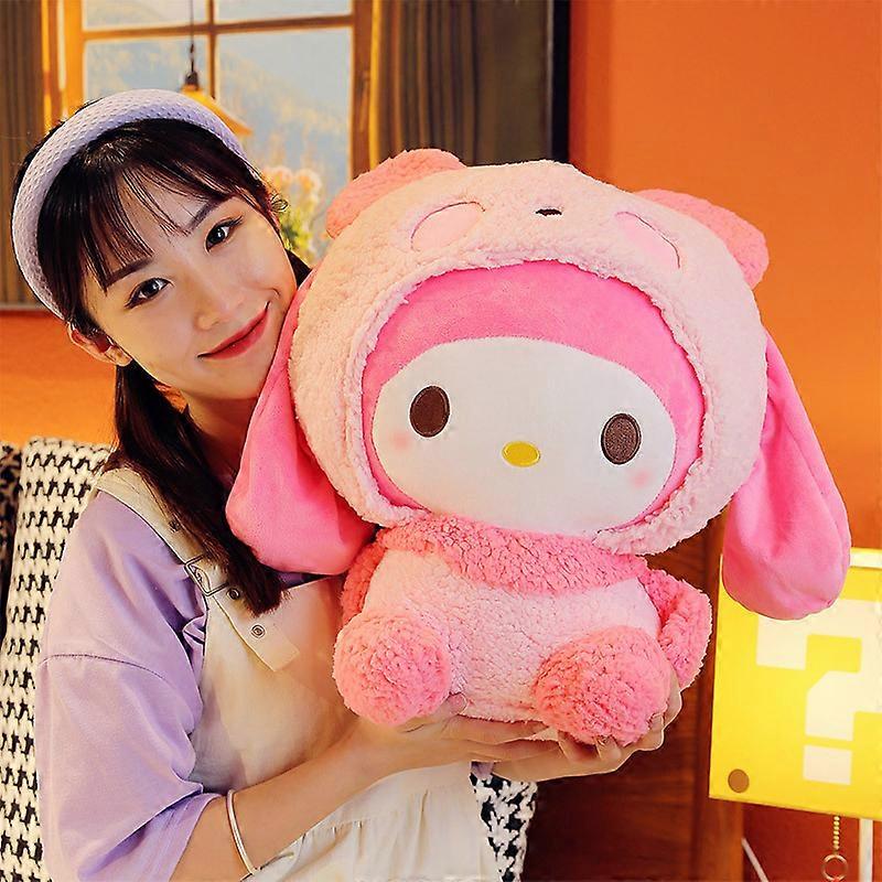 Oversized Transform Into A Panda Throw Plush Stuffed Kawaii Doll Plush Toy Kuromi Plush GiftStuffed Animals