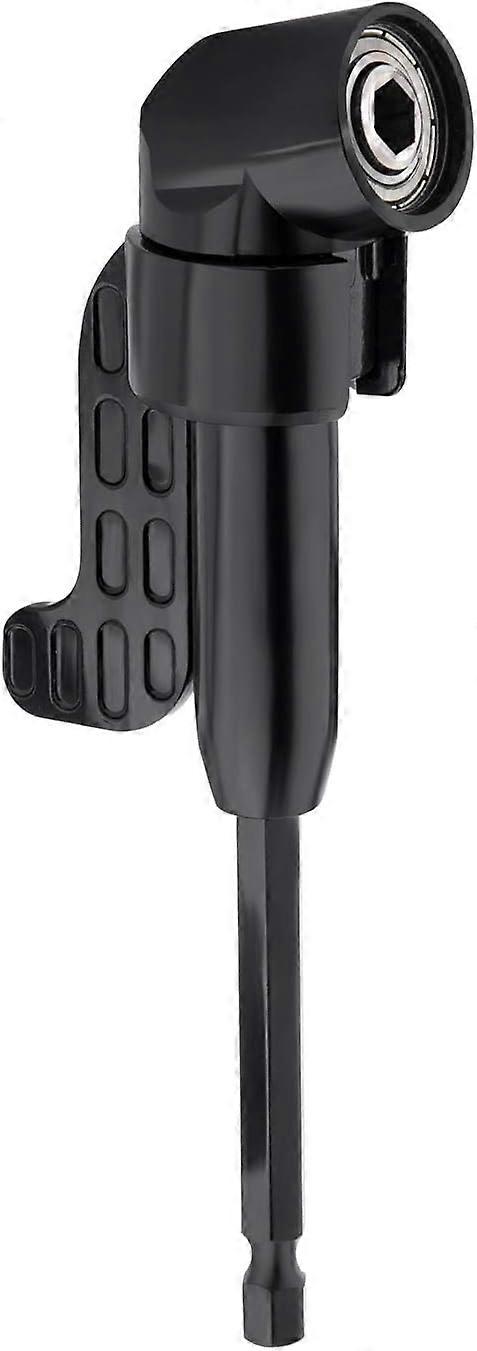 Sun Flower Angled Screwdriver 1/4" Angle Head 105 Hex Shank Screwdriver(black)