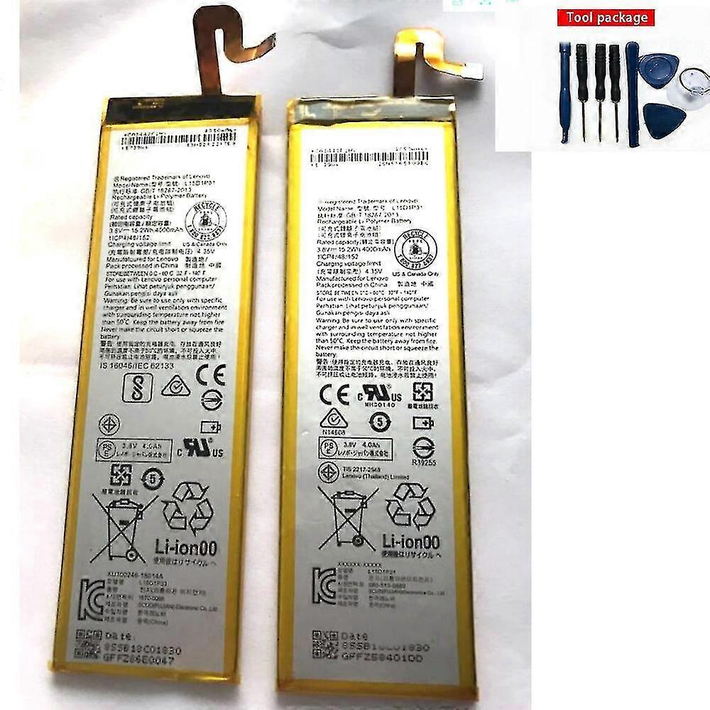 xjCompatible With Lenovo Yoga Tablet Yoga Tab3 Professional Yt3-x90l L15d1p31 Battery + Tool Battery 4