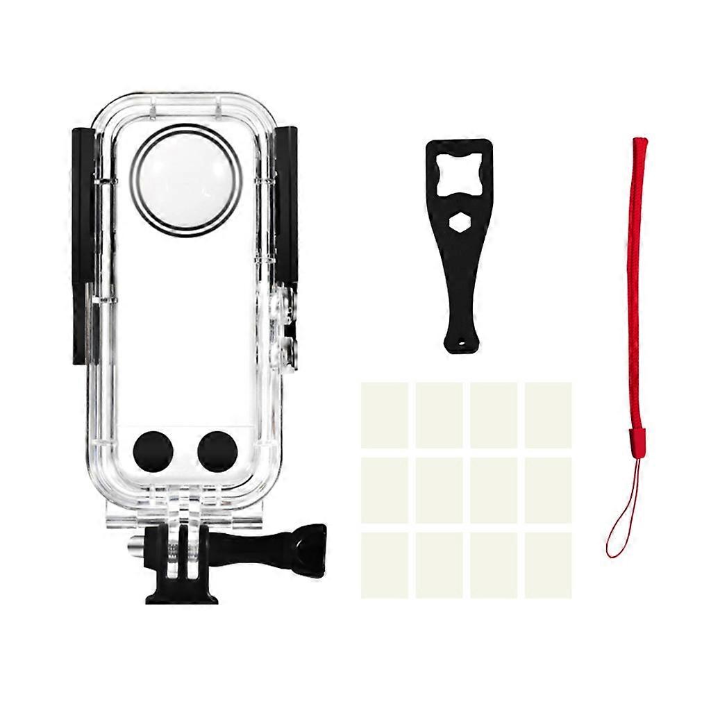 Camera Housing Case for Insta360 X3 Camera Waterproof Case Diving Shell Case