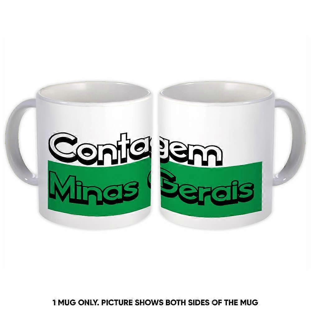 Gift Mug: Contagem Minas Gerais Rectangle
