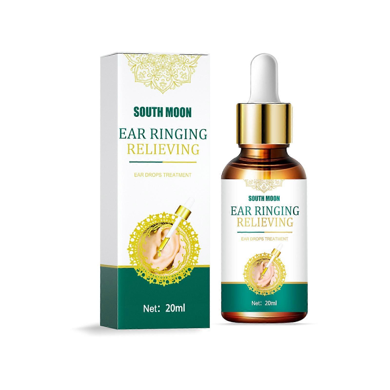 3PCS 20ml Tinnitus Ear Drops Tinnitus External Care Solution Cochlear Care Solution Ear Drops
