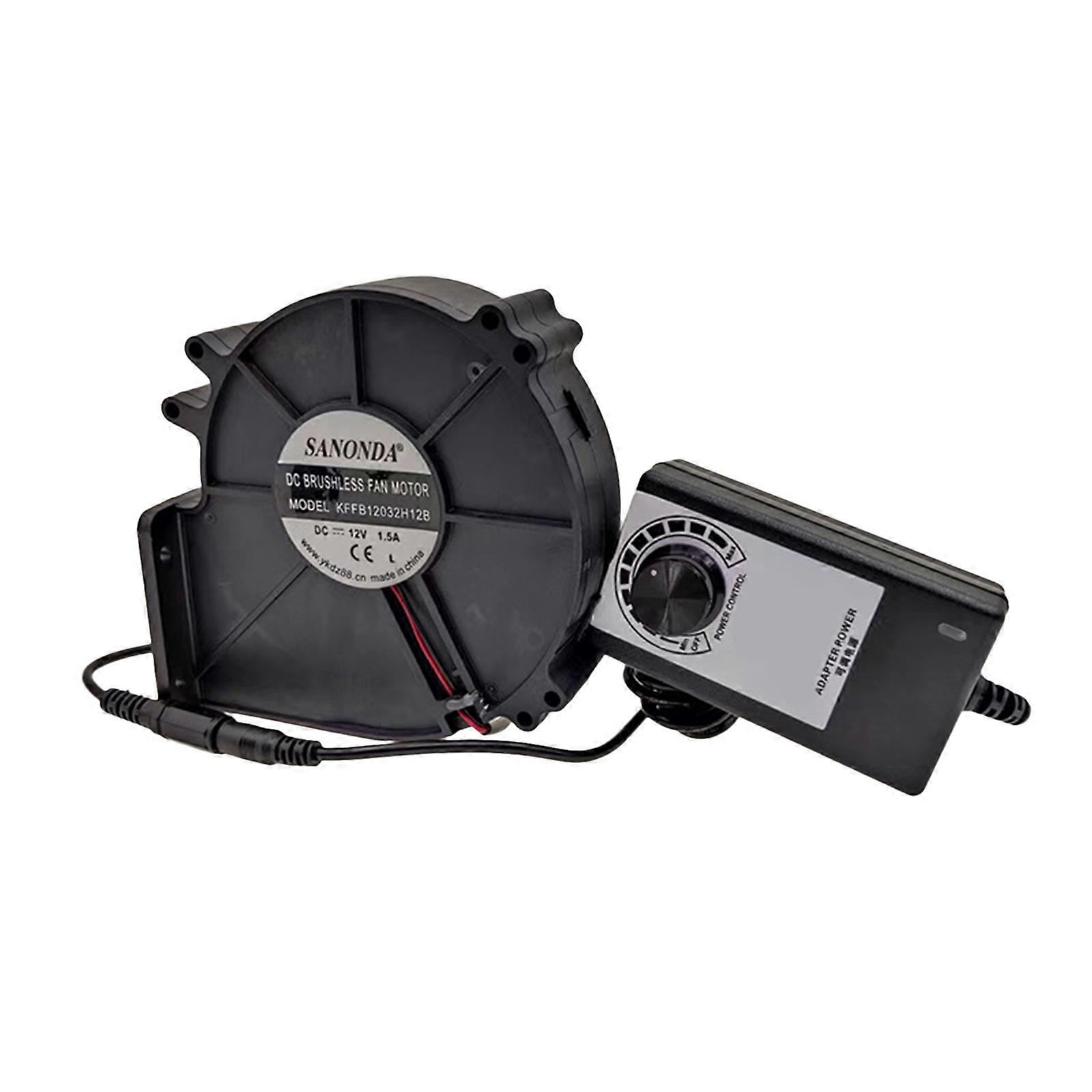110V 220V AC Powered Variable Speed Blower Fan with Speed Controller, Inflatable Replacement Fan,100% Brand New