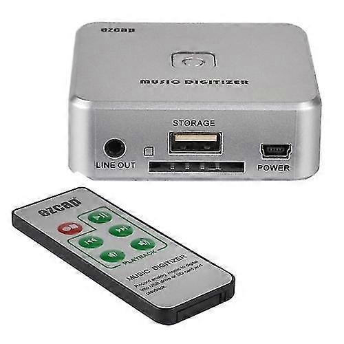 Ezcap241 Audio Capture Recorder Adapter Card 3.5mm Rca R/l Analog Audio To Mp3 Music Digitizer Converter(silver)
